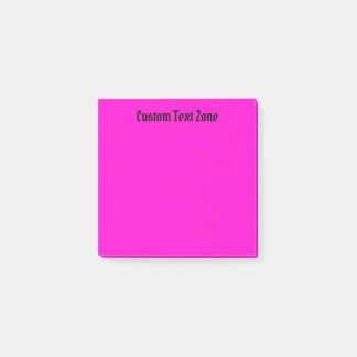 Lebhaftes Rosa Post-it Klebezettel