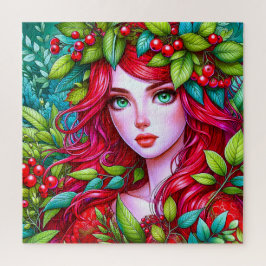 Lebhaftes rotes Haar