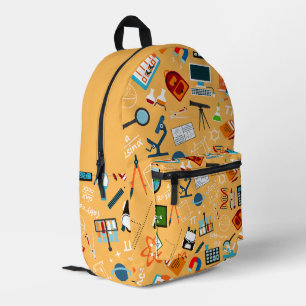 Lebhaftes Science Design perfekt für Klasse und St Bedruckter Rucksack