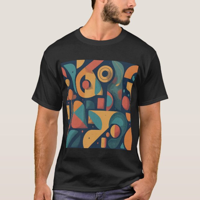 Lebhaftes Spektrum: Wearable Art T-Shirt (Vorderseite)