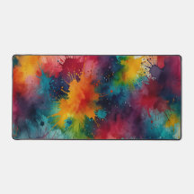 Lebhaftes Splash Mousepad - kühl und farbenfroh De