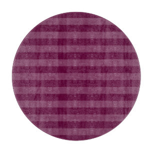 Lebhaftes Striped Maroon Matching Schneidebrett