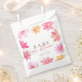 Lebhaftes Summer Baby in blühender Wildblume Geschenktütchen