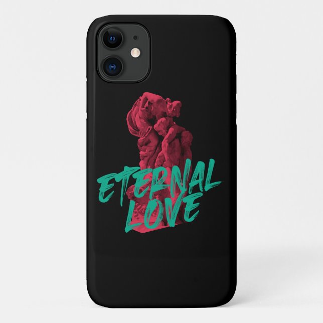 Lebhaftes, urbanes, trendiges Grafikdesign Ewige L Case-Mate iPhone Hülle (Rückseite)