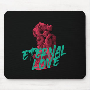 Lebhaftes, urbanes, trendiges Grafikdesign Ewige L Mousepad