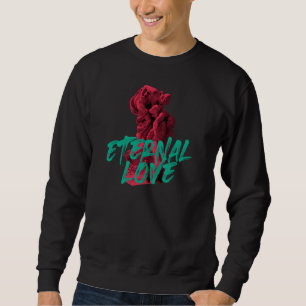 Lebhaftes, urbanes, trendiges Grafikdesign Ewige L Sweatshirt