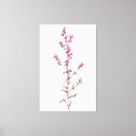 Lebhaftes Watercolor Thyme Sprig Masterpiece Leinwanddruck