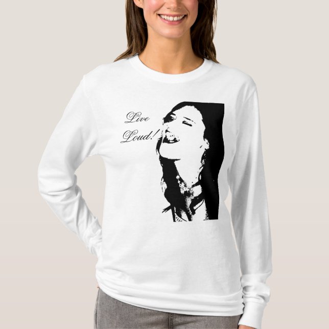 Lebhaftlautes! T-Shirt (Vorderseite)