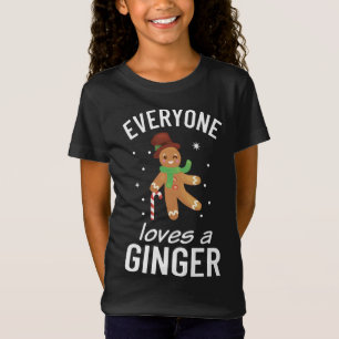 Lebkuchen Alle Lieben ein Ingwer T-Shirt