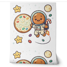Lebkuchen-Astronaut-Weihnachten Süße Raumdekoratio