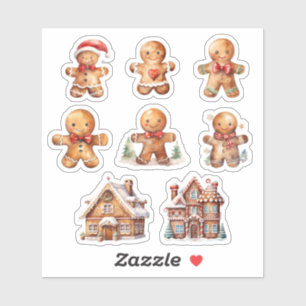 Lebkuchen Aufkleber