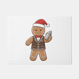 Lebkuchen-Barista-Weihnachten 2026 Holiday Kaffee Fußmatte