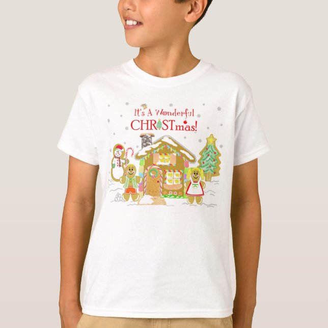 Lebkuchen Candyland T - Shirt - Jugend (Vorderseite)