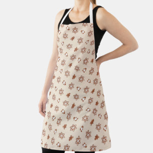 Lebkuchen-Cookie-Muster Weihnachten Apron Schürze