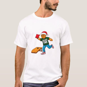 Lebkuchen Cornhole Weihnachten Sport Urlaub T-Shirt