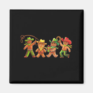 Lebkuchen-Cowboy-Weihnachtsplätzchen-Bäcker-Wester Magnet