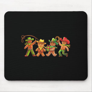 Lebkuchen-Cowboy-Weihnachtsplätzchen-Bäcker Wester Mousepad