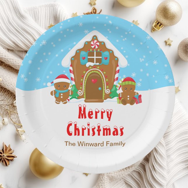 Lebkuchen Dekorieren Party Blau und Rot Pappteller (Von Creator hochgeladen)