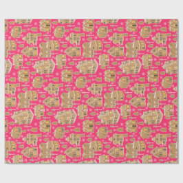 Lebkuchen-Feriendorf Geschenkpapier