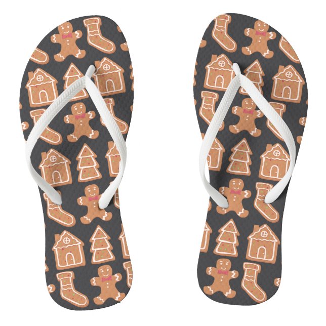 Lebkuchen Flip Flops (Fußbett)