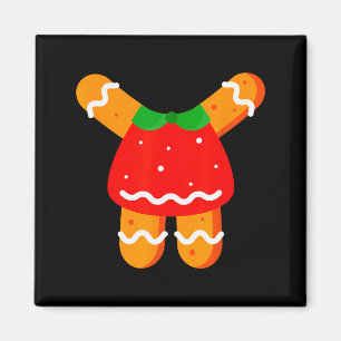 Lebkuchen-Frauen-Mädchen-Körper-Kostüm Halloween o Magnet