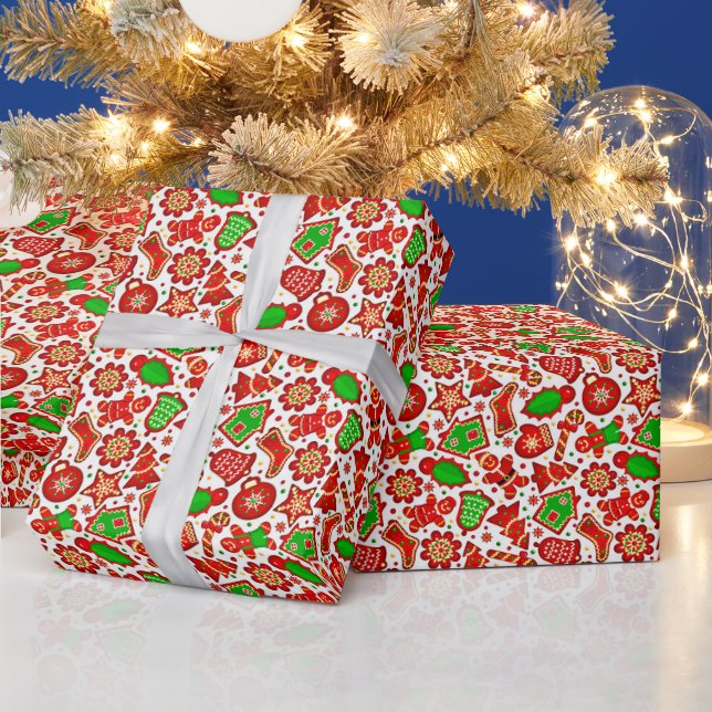 Lebkuchen Geschenkpapier (Feiertage)