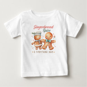 Lebkuchen Gewürz und alles Nizza Baby T-shirt
