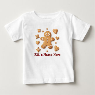 Lebkuchen-Ingwer Weihnachten Neues Jahr Baby T-shirt