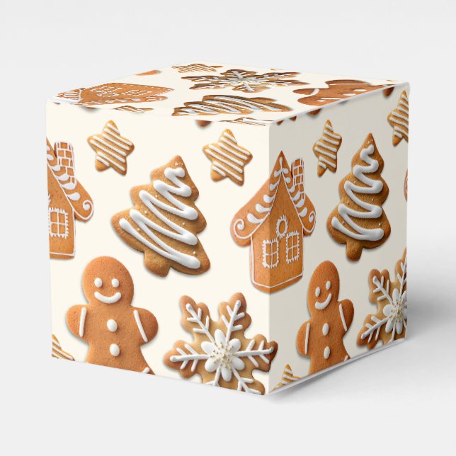 Lebkuchen Kekse Geschenkschachtel (Vorderseite)