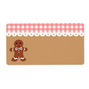Lebkuchen-Küchen-Aufkleber