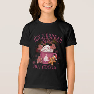 Lebkuchen-Latte-Heiße Schokolade Weihnachten Tri-Blend Shirt