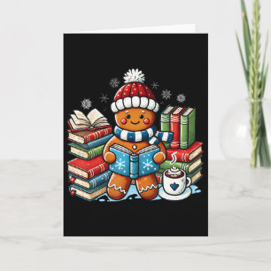 Lebkuchen Lesebuch Liebhaber Weihnachten Bücherwur Karte
