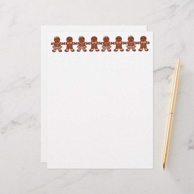 Lebkuchen Letterhead (Vorderseite/Rückseite Beispiel)
