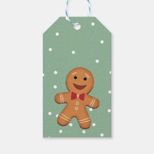 Lebkuchen-Mann-Geschenkumbauten Geschenkanhänger