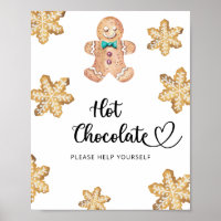 Lebkuchen Mann - Hot Schokolade Bar