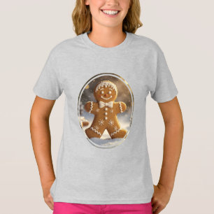 Lebkuchen-Mann-Kekse Whimsical Weihnachten T-Shirt