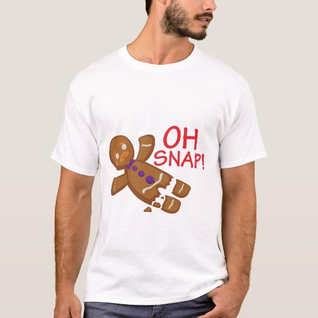Lebkuchen-Mann T-Shirt (Vorderseite)