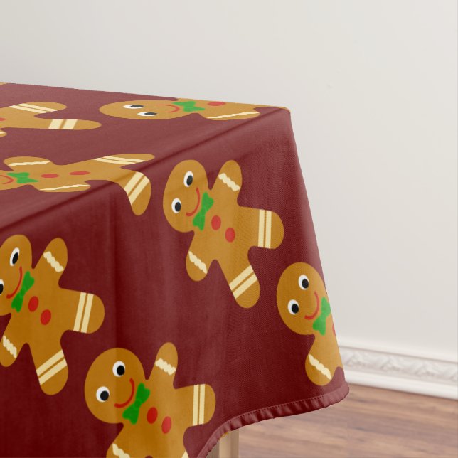 Lebkuchen-Mann Tischdecke (Beispiel)
