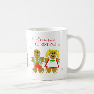 Lebkuchen-Mann u. Frauen-WeihnachtsTasse Kaffeetasse