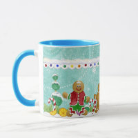 Lebkuchen Männer, Lebkuchen Leute Kaffee Cup