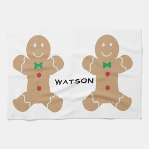 Lebkuchen Männer mit Namen Handtuch