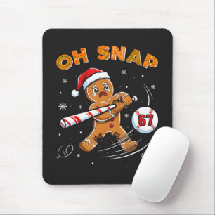 Lebkuchen Oh Snap 67 Baseball Mousepad