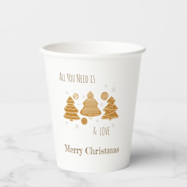 Lebkuchen Pappbecher (Vorderseite)