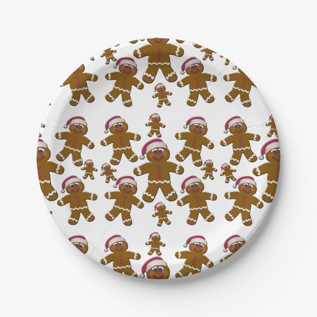 Lebkuchen Sankt Pappteller (Vorderseite)