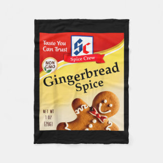 Lebkuchen Sce Würzmittel Sce Kostüme Gruppe Überei Fleecedecke