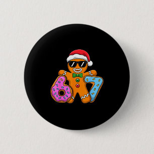 Lebkuchen Sechs Sieben 67 Eis Drip Weihnachten Button