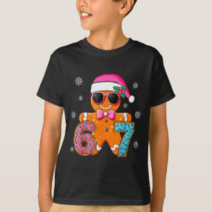 Lebkuchen Six Seven 67 Meme 6 7 Lustige Weihnachte T-Shirt