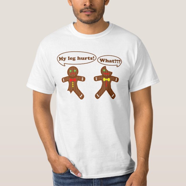 Lebkuchen-Spaß T-Shirt (Vorderseite)