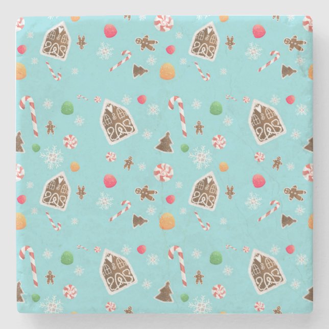 Lebkuchen Steinuntersetzer (Vorderseite)