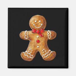 Lebkuchen Weihnachten Grafische Weihnachtsfamilie Magnet